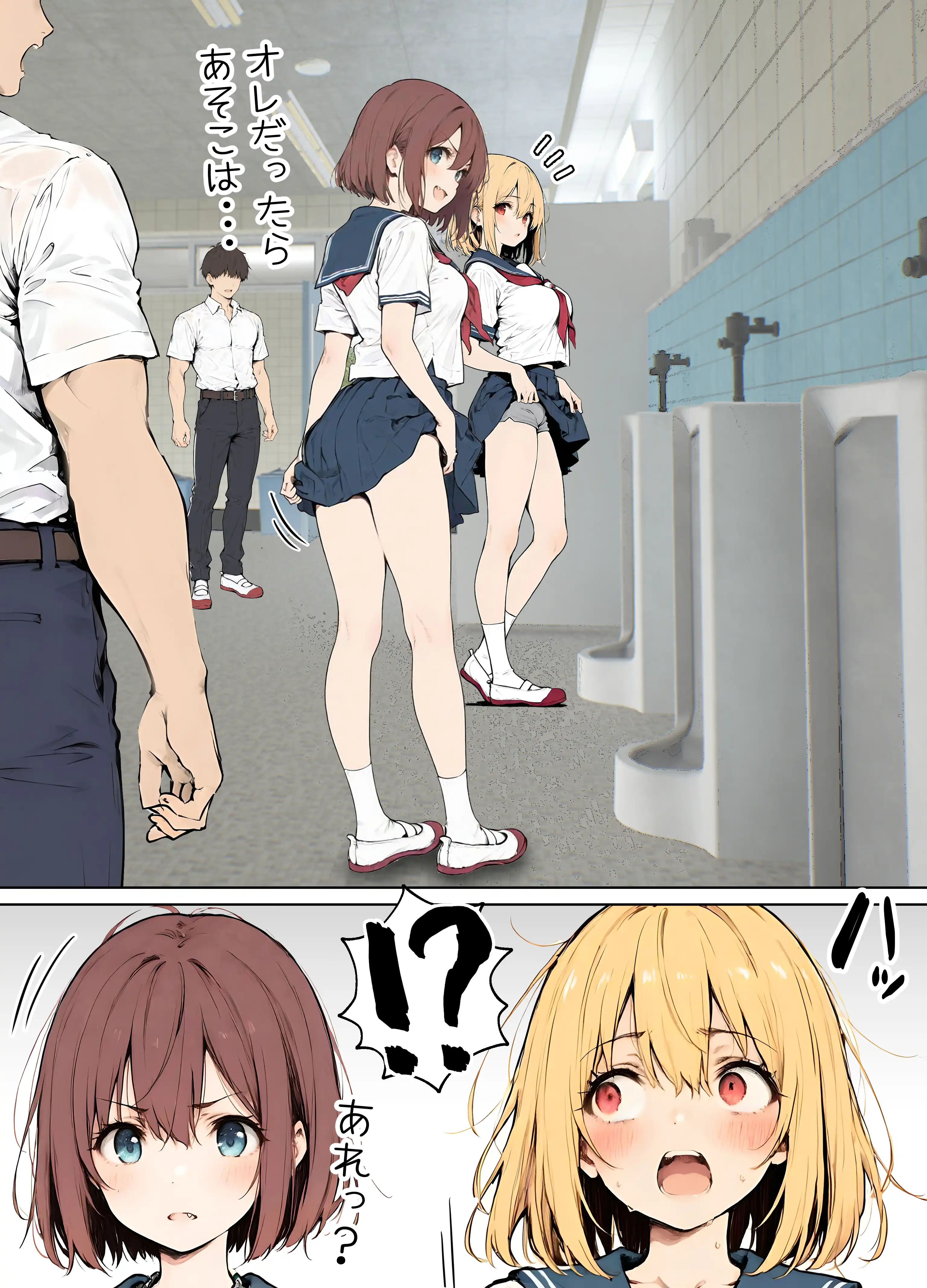 『女体化したカースト上位男がキモオタに下剋上レ●プされ種付けを懇願するオンナノコへと堕ちる話』（作：晴天艦）の試し読み画像27